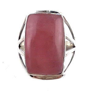 Guava Quartz Sterling Silver Ring - Keja Designs Jewelry