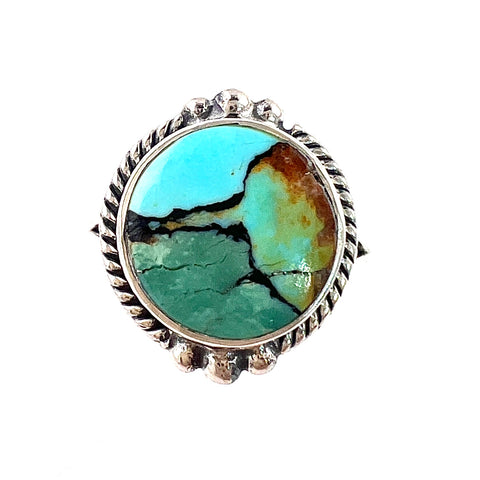 Turquoise Sterling Silver Ring - Keja Designs Jewelry