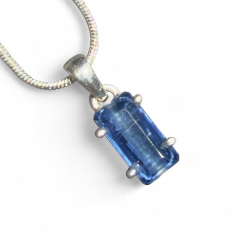 Kyanite Sterling Silver Petite Pendant