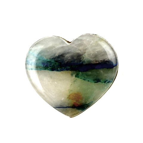 Quantum Quattro Sterling Silver Heart Ring