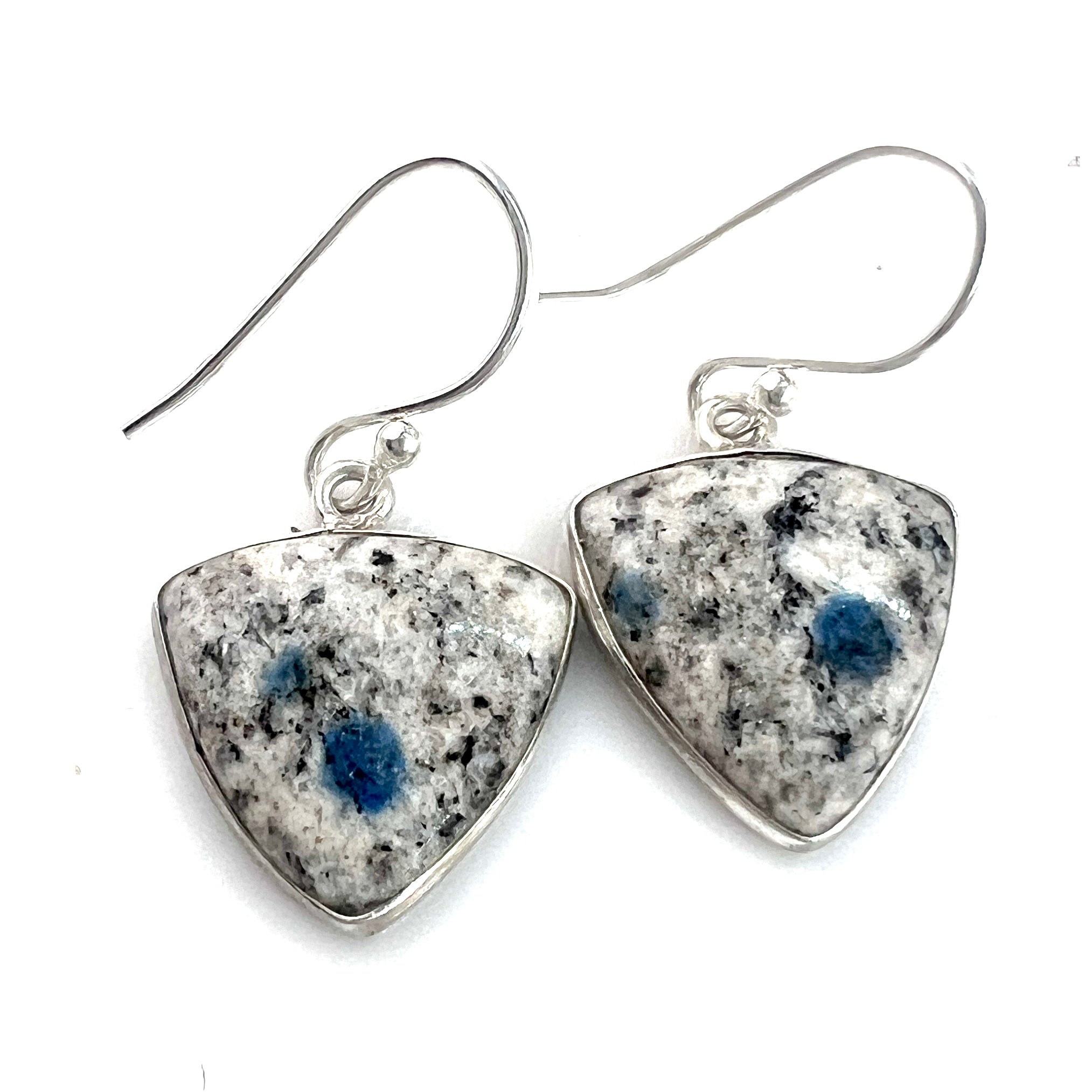 K2 Azurite Sterling Silver Earrings