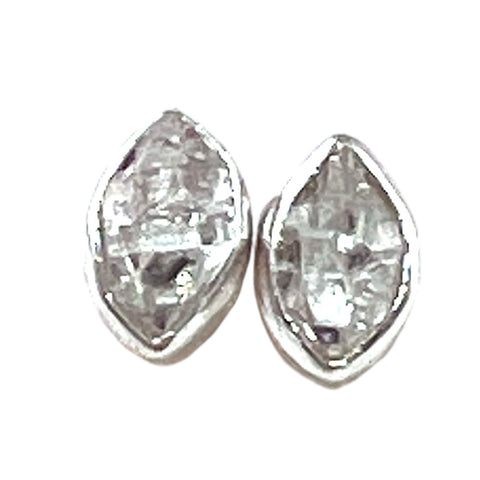 Herkimer Diamond Sterling Silver Post Earrings