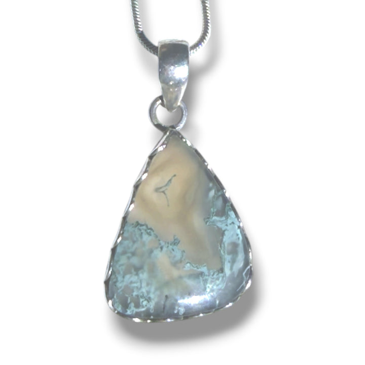 Moss Agate Pendant