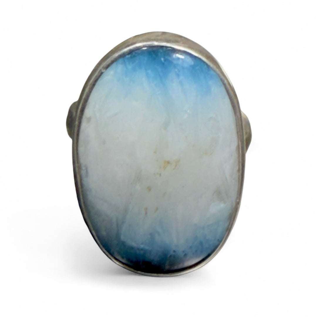 Glacierite Sterling Silver Adjustable Ring - Keja Designs Jewelry