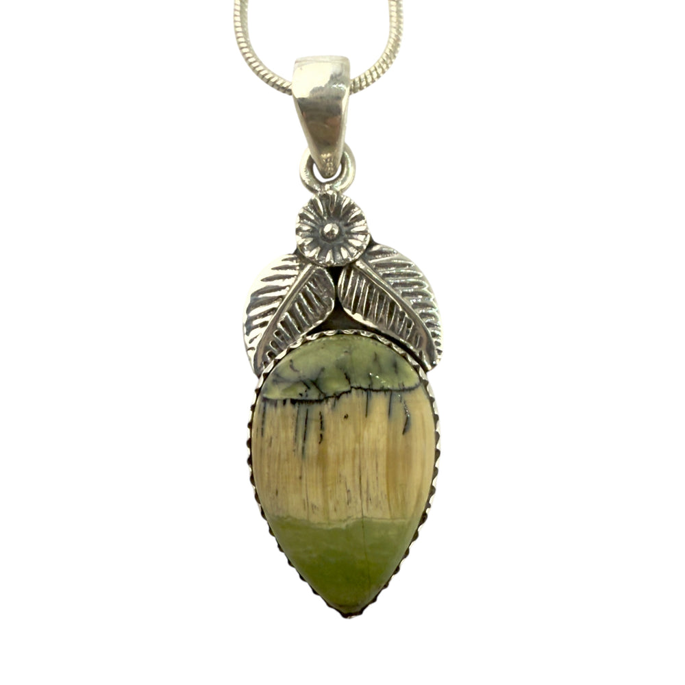 Imperial Opal Sterling Silver Garden Pendant - Keja Designs Jewelry