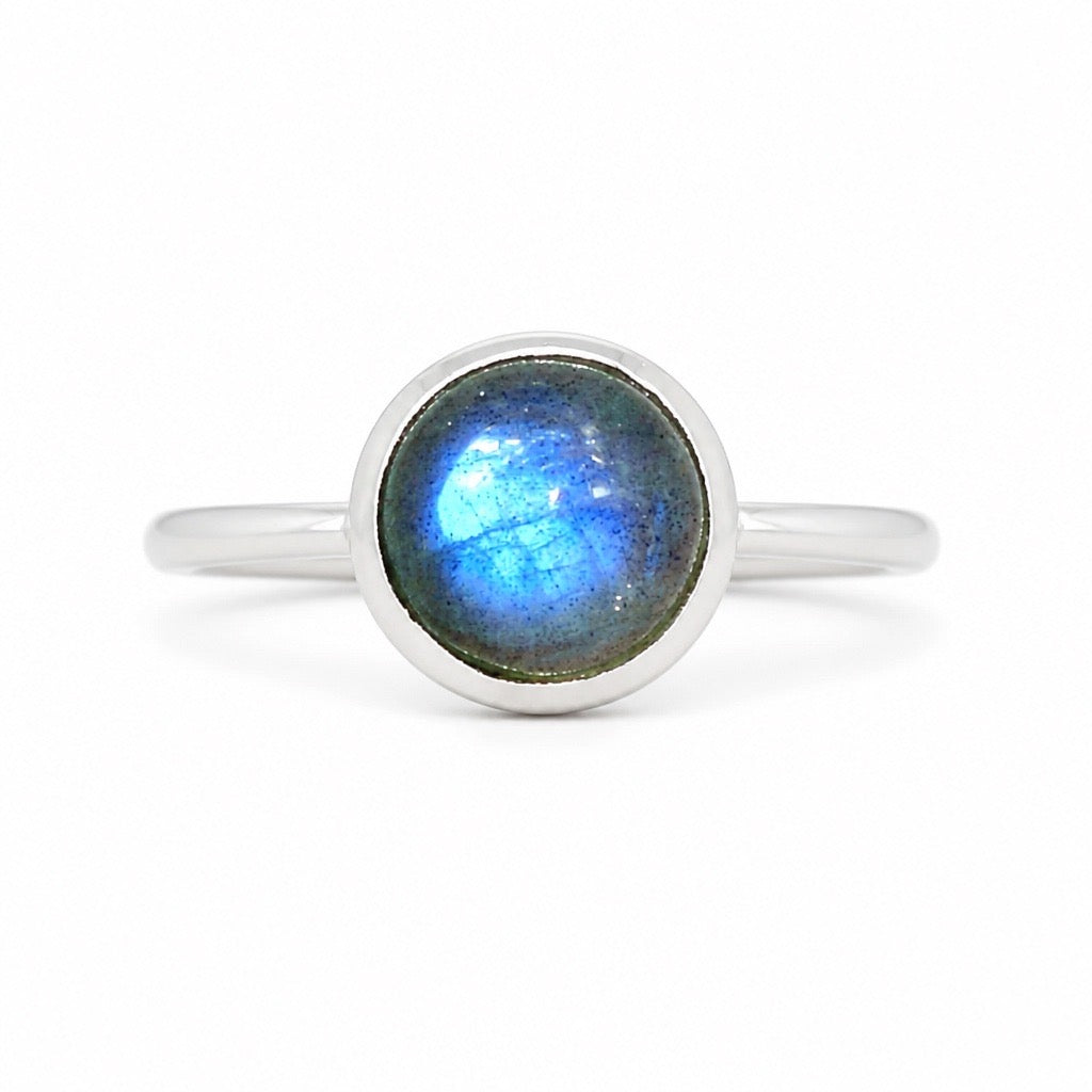 Labradorite Sterling Silver Ring