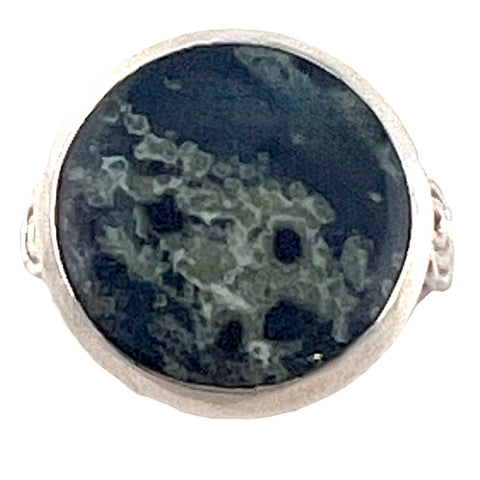 Kambaba Jasper Sterling Silver Ring