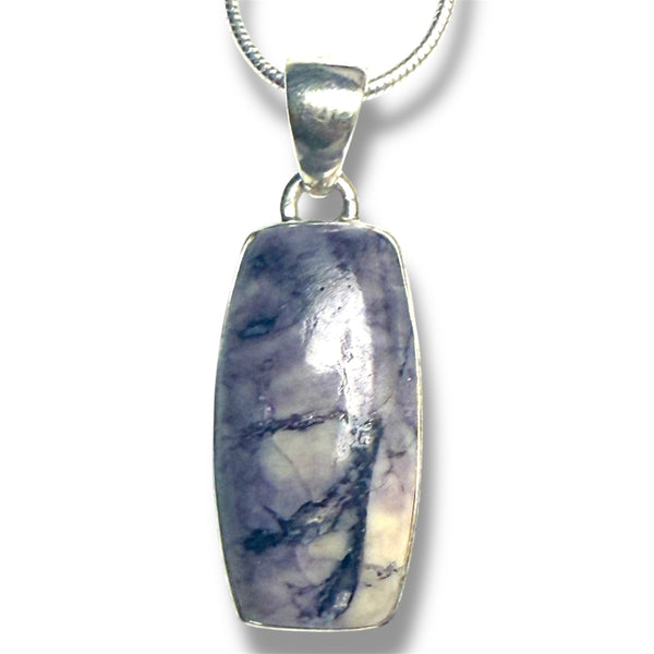 Tiffany Stone Sterling Silver Pendant