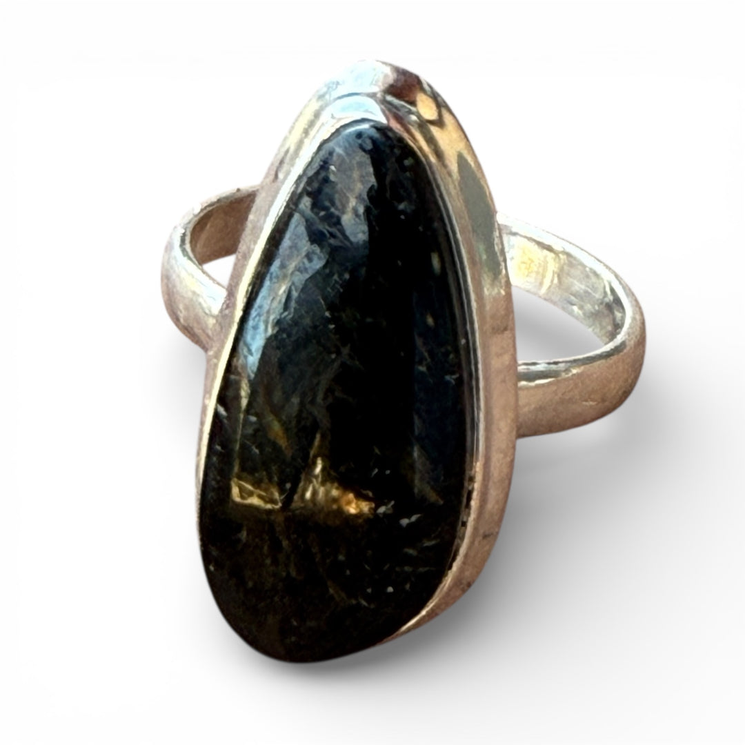 Nuummite Ring - Keja Designs Jewelry