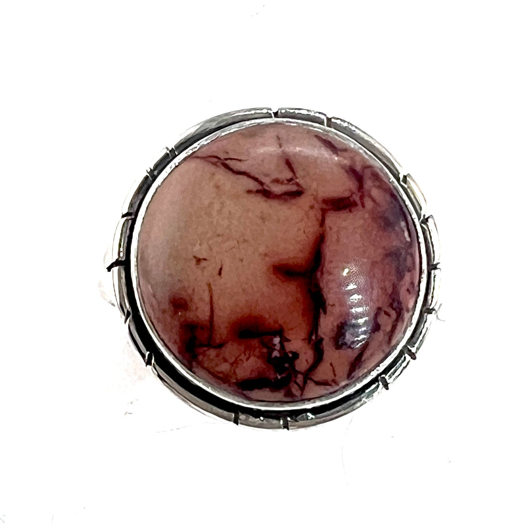 Indian Paint Jasper Sterling Silver Ring - Keja Designs Jewelry