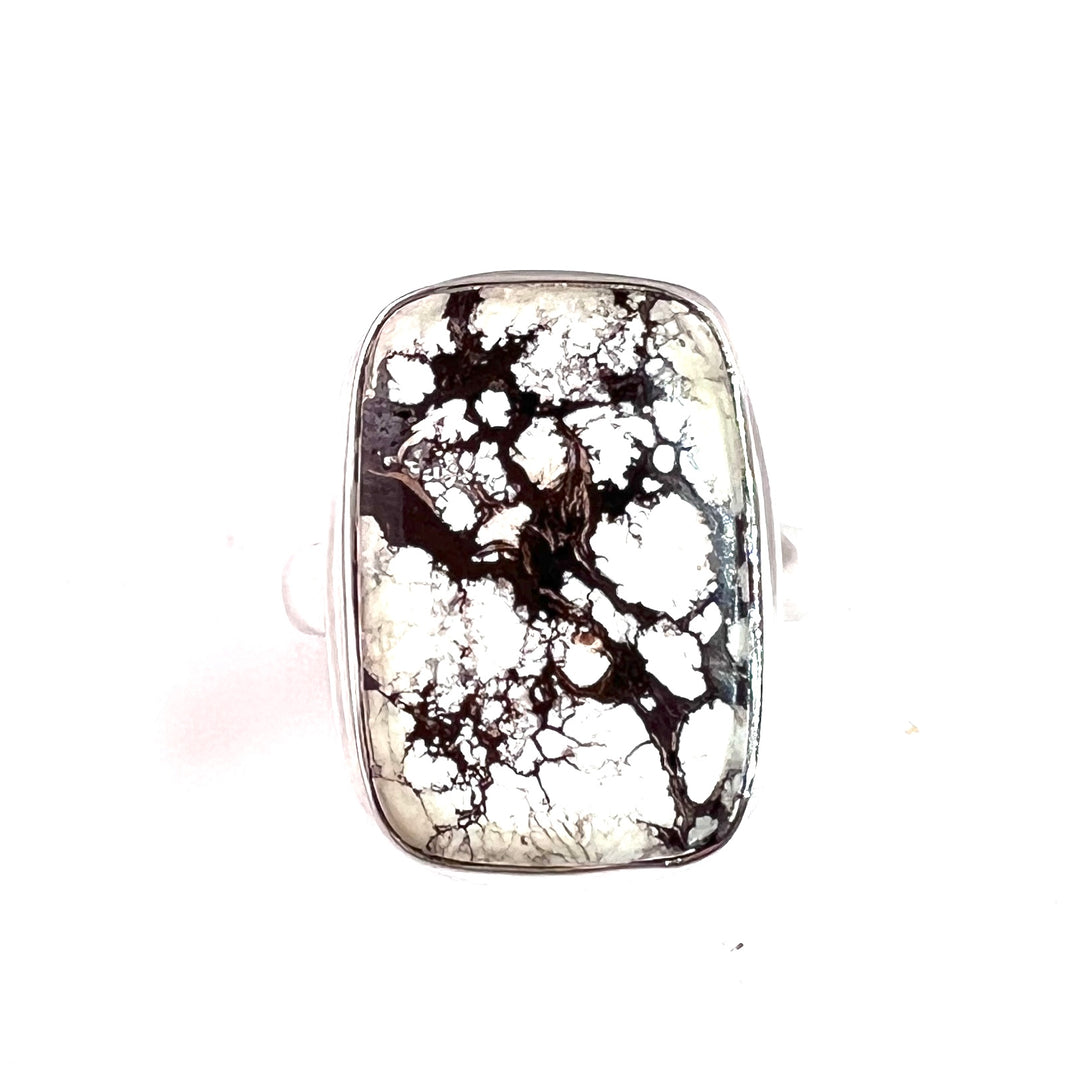 Wild Horse Jasper Sterling Silver Ring - Keja Designs Jewelry