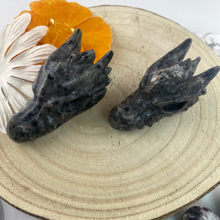 Yooperlite Dragon Head - Keja Designs Jewelry