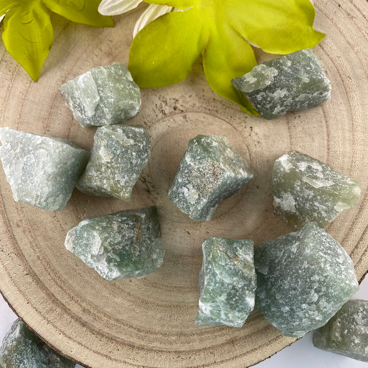 Aventurine Rough Chunk Stones, Aventurine for Meditation or Crystal Grids - Keja Designs Jewelry