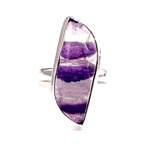 Rainbow Fluorite Sterling Silver Ring - Keja Designs Jewelry