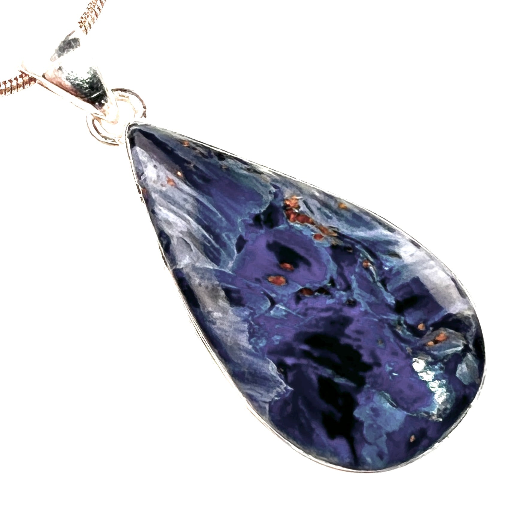 Pietersite Sterling Silver Pendant - Keja Designs Jewelry