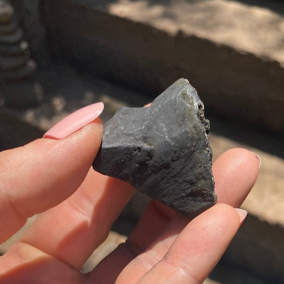Elite Shungite Rough Stones, Choose Size, Elite Shungite for Décor or Crystal Grids - Keja Designs Jewelry