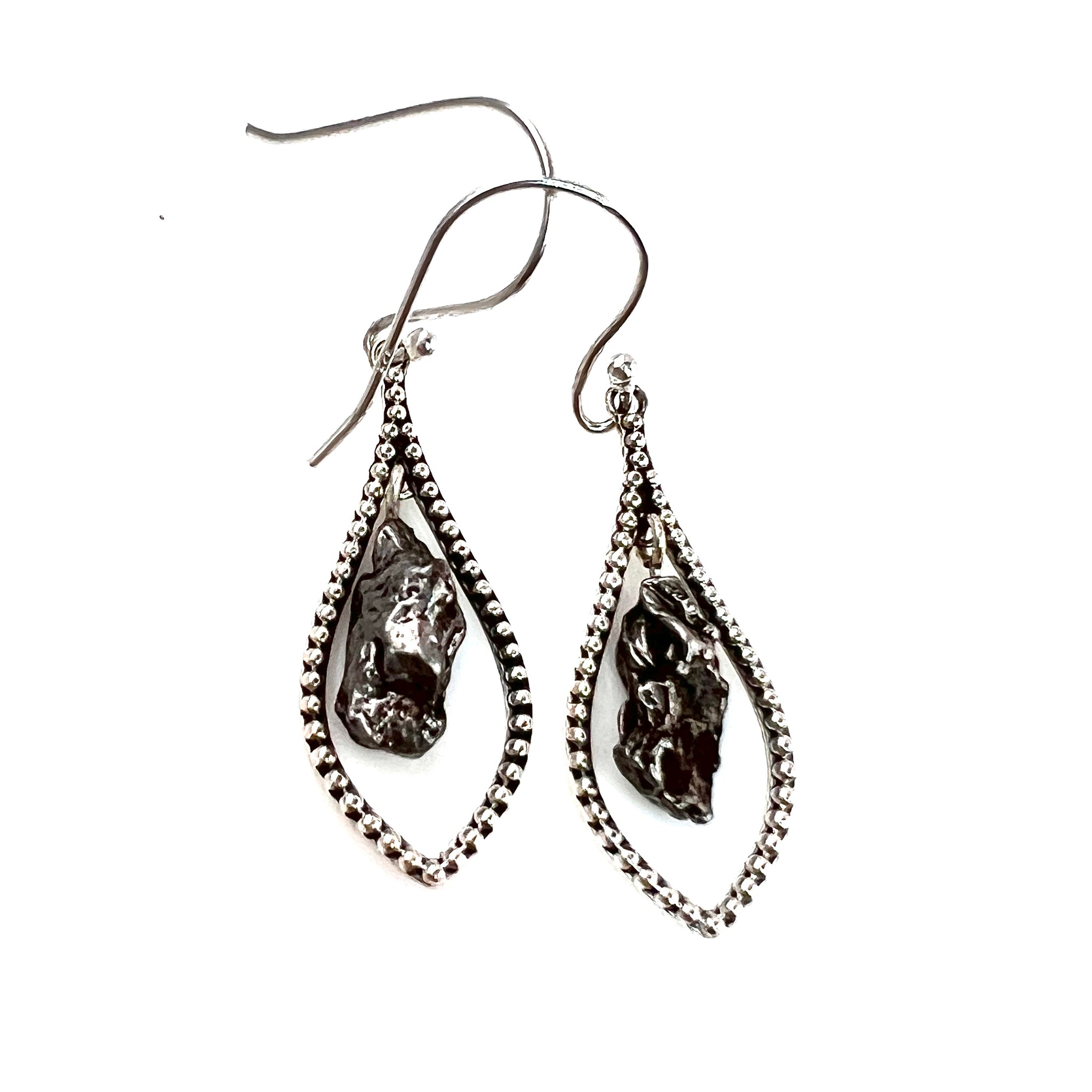 Campo de Cielo Sterling Silver Swing Earrings - Keja Designs Jewelry