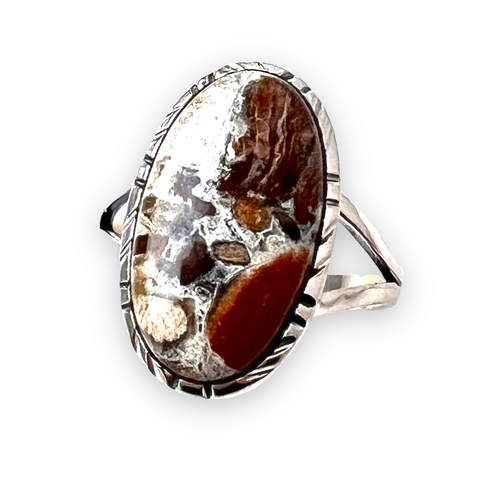 Tabu Jasper Sterling Silver Ring - Keja Designs Jewelry