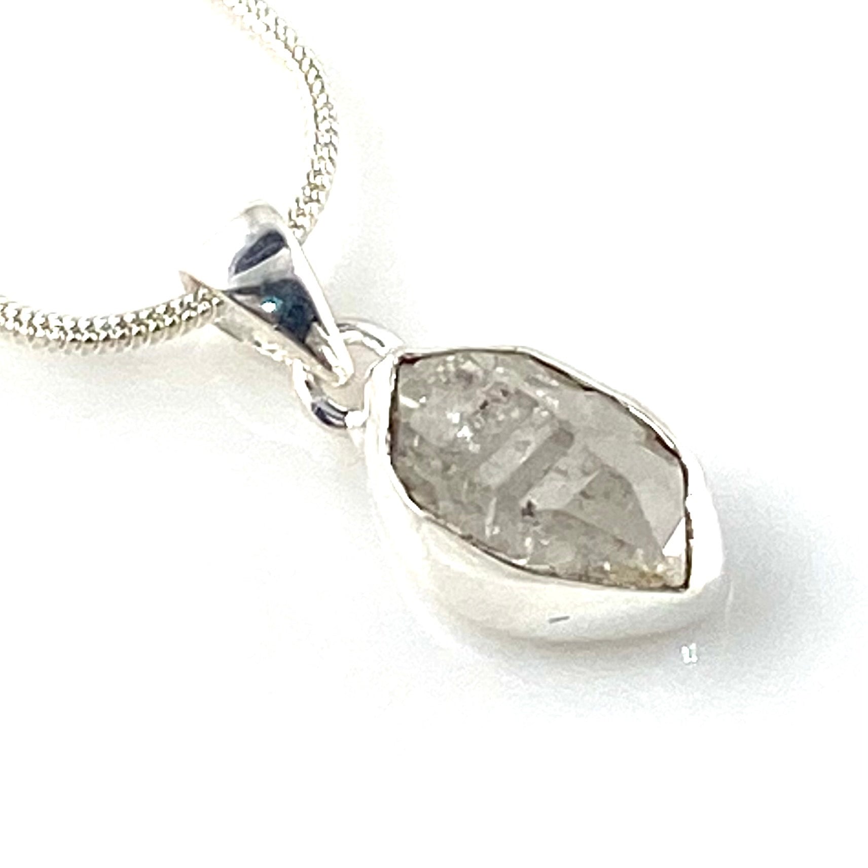 Herkimer Diamond Sterling Silver Pendant - Keja Designs Jewelry