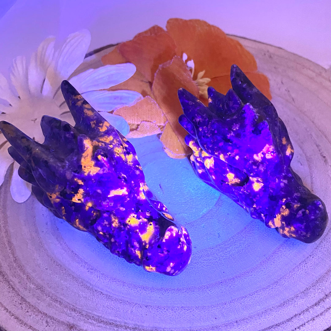 Yooperlite Dragon Head - Keja Designs Jewelry