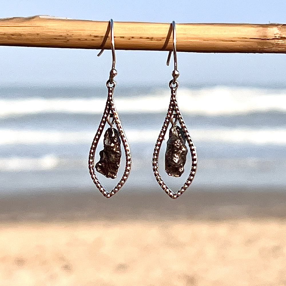 Campo de Cielo Sterling Silver Swing Earrings - Keja Designs Jewelry
