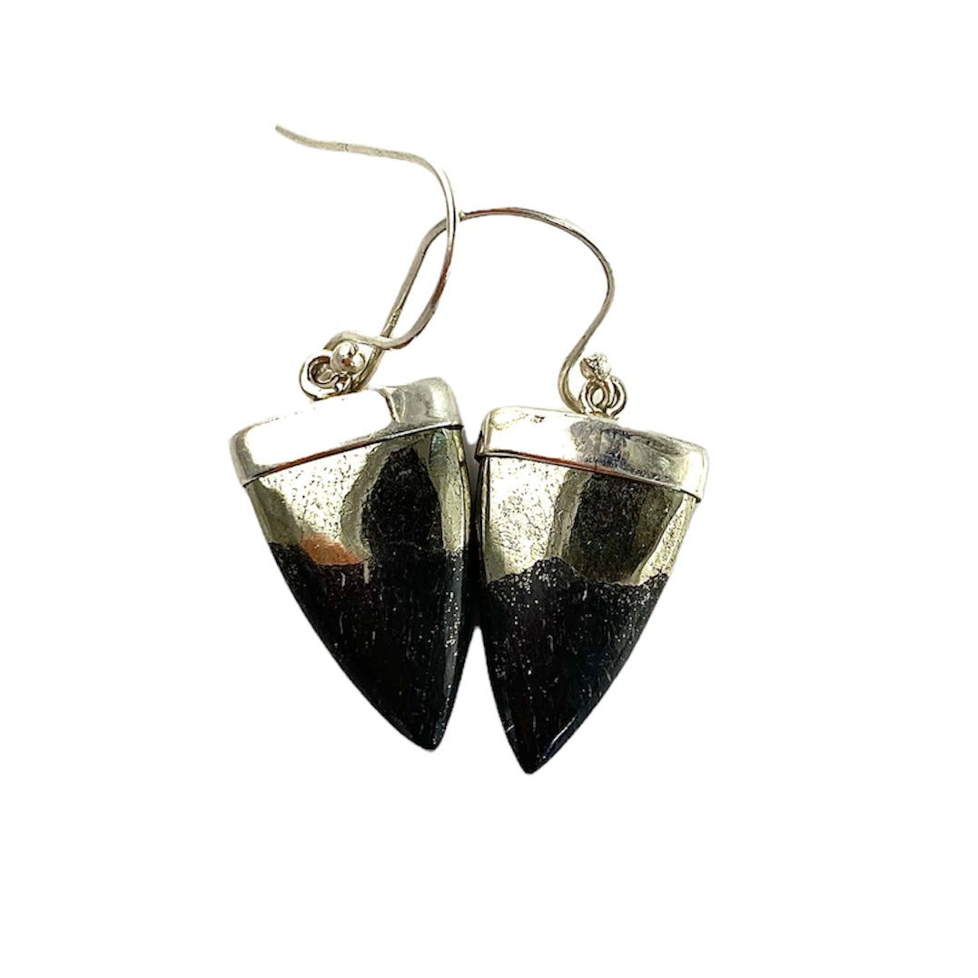 Healer's Gold Sterling Silver Earrings - Keja Designs Jewelry