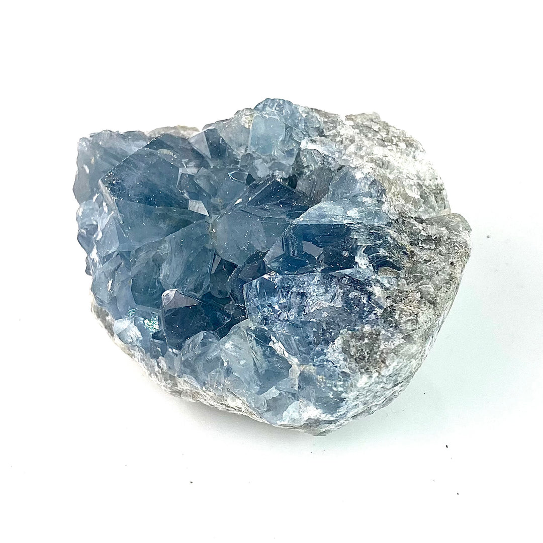 Celesite Geode Stones Healing Crystals, for Meditation, Décor or Crystal Grids - Keja Designs Jewelry